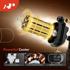 A-Premium 2-pin connector closeup showing plug compatible with Hummer H2 harness