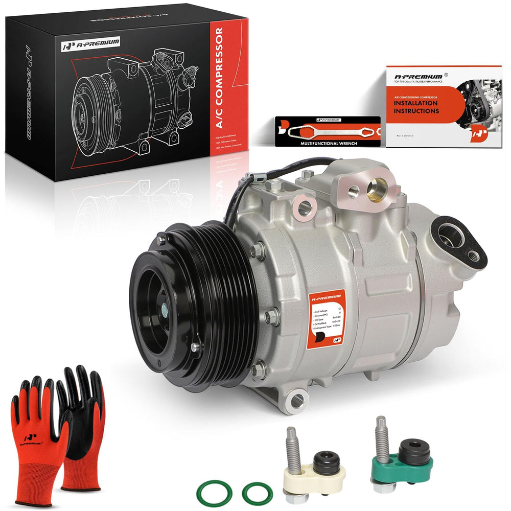 A-Premium compressor front assembly showing ready-to-install fit