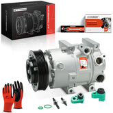 A-Premium compressor front view showing mounting and benefit of direct replacement