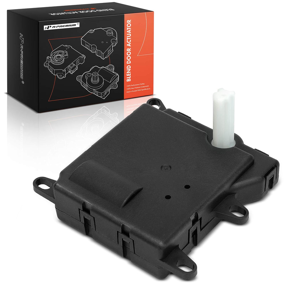 A-Premium actuator front view showing mounting points and fitment benefit
