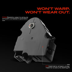 A-Premium actuator side profile illustrating compact design for tight spaces