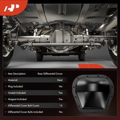 A-Premium rear view of cover highlighting internal magnet placement benefit