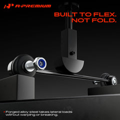 A-Premium ball joint close-up showing sealed joint that prevents noise and wear