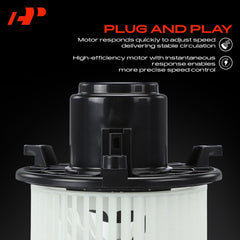 A-Premium electrical connector detail illustrating plug compatibility for fast swap