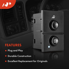 A-Premium switch close-up of printed reference numbers for quick part verification