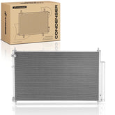 A-Premium condenser front view showing OE-fitment and reliable cooling