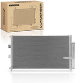 A-Premium condenser front view showing full core and mounting points for easy replacement