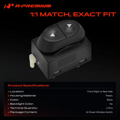 A-Premium 5-pin connector close-up ensuring correct wiring match