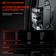A-Premium 4-pin connector closeup highlighting secure electrical connection benefit