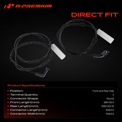 A-Premium connector closeup showing oval 2-pin secure connection