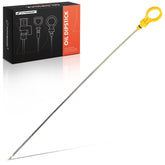 A-Premium front view of dipstick showing full rod and handle for reliable checks