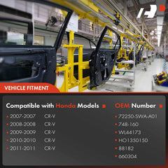 A-Premium six-pin connector detail matching Honda CR‑V harness for simple plug-in