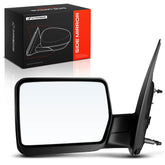 A-Premium front view of driver side mirror showing fit and finish