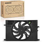 A-Premium fan assembly front view showing fitment and durability
