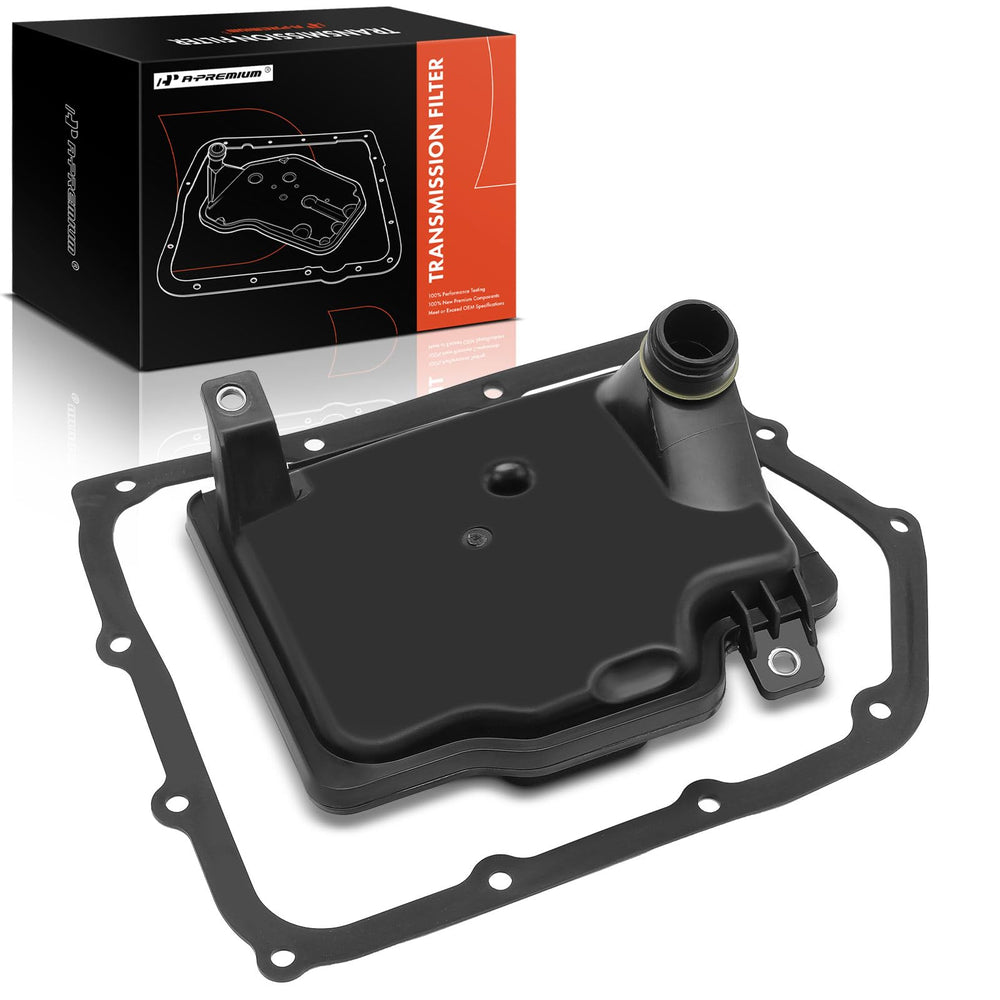 A-Premium front packaging showing filter and gasket, ensures correct part selection
