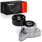 A-Premium front assembly view showing complete tensioner and pulley, reliable fit