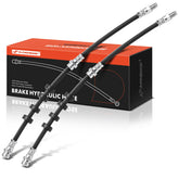 A-Premium front brake hose front view showing correct fitment and reliable fluid delivery