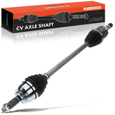 A-Premium front CV axle assembly front view showing fitment benefit