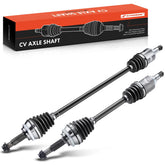 A-Premium packaged set of two front CV axles ready to install