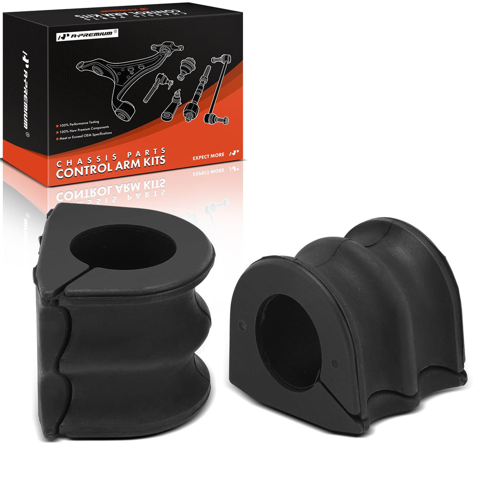 A-Premium packaging showing replacement bushings and fitment notes for confidence