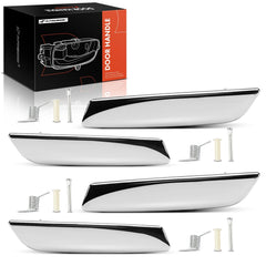 A-Premium front handle assembly showing chrome finish and reliable fit