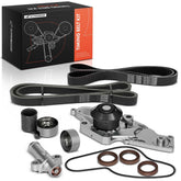 A-Premium front view of full timing belt kit showing complete components for easy verification