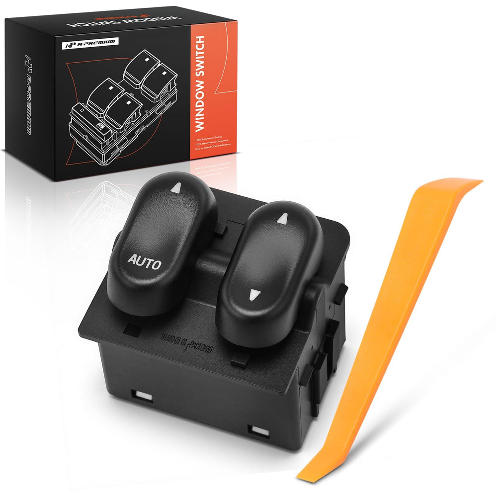 A-Premium front view of driver-side switch showing OEM fit and durability