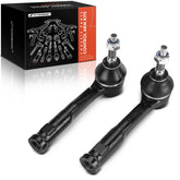 A-Premium tie rod end front view showing clean finish and fitment benefit