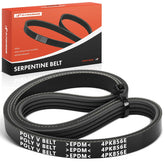 A-Premium front packaging showing AC belt and fitment benefit