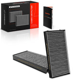 A-Premium front packaging showing two cabin air filters and part compatibility for BMW