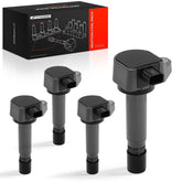 A-Premium front view of ignition coil pack set showing new replacement quality