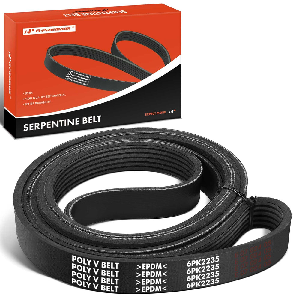 A-Premium front packaging showing belt model and fitment benefits