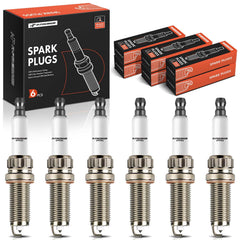 A-Premium front packaging showing six spark plugs and clear fitment labeling for quick selection