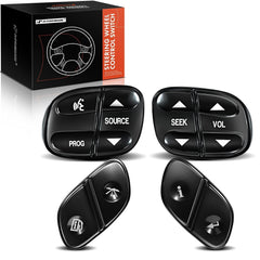 A-Premium front packaging showing steering wheel control kit and fitment benefit