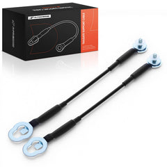 A-Premium front packaging showing the two-piece tailgate cable set and contents benefit: easy identification