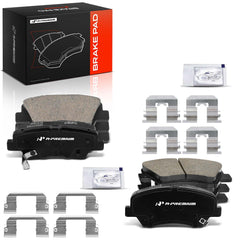 A-Premium front packaging showing complete pad kit and compatibility benefits