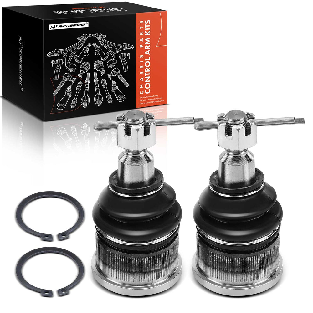 A-Premium front packaging showing both ball joints and included accessories for easy identification