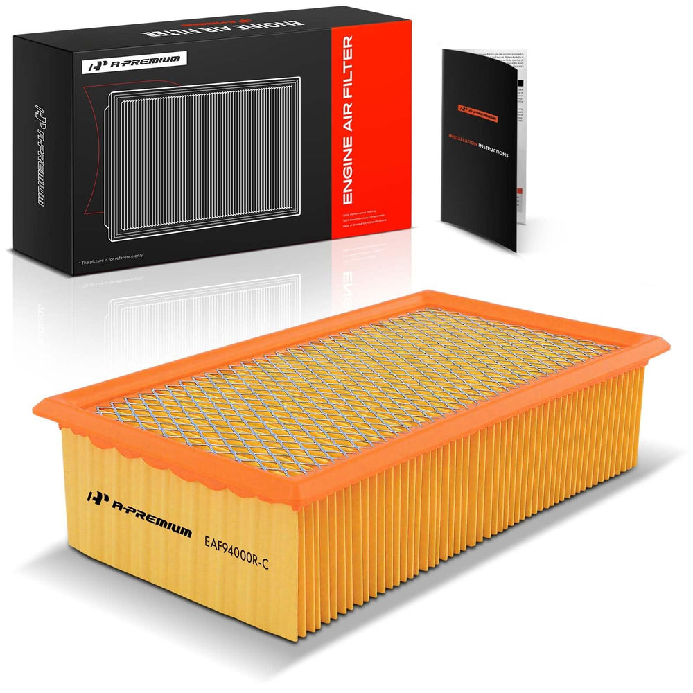 A-Premium front packaging showing boxed replacement filter and benefits