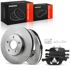 A-Premium front brake kit packaged for easy installation and correct fit