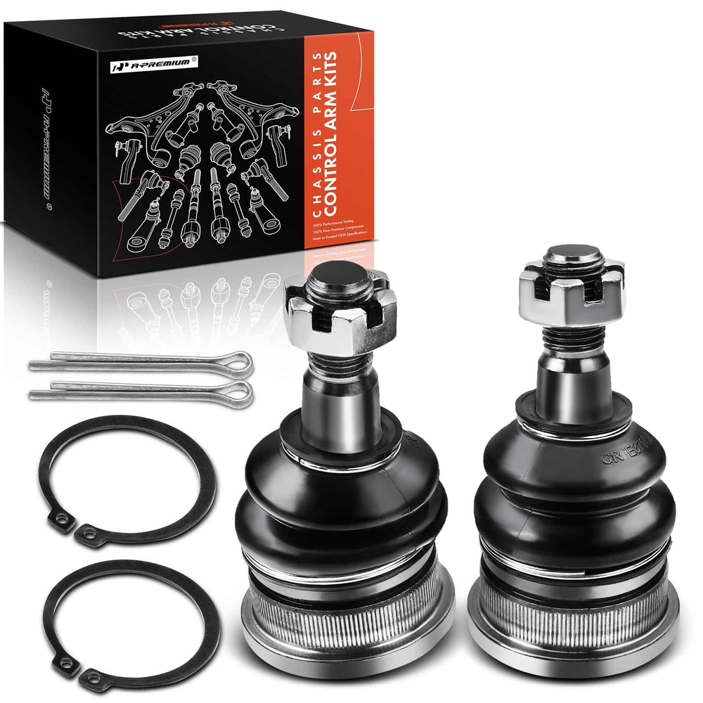 A-Premium front view showing ready-to-install direct-fit ball joint, reliable replacement