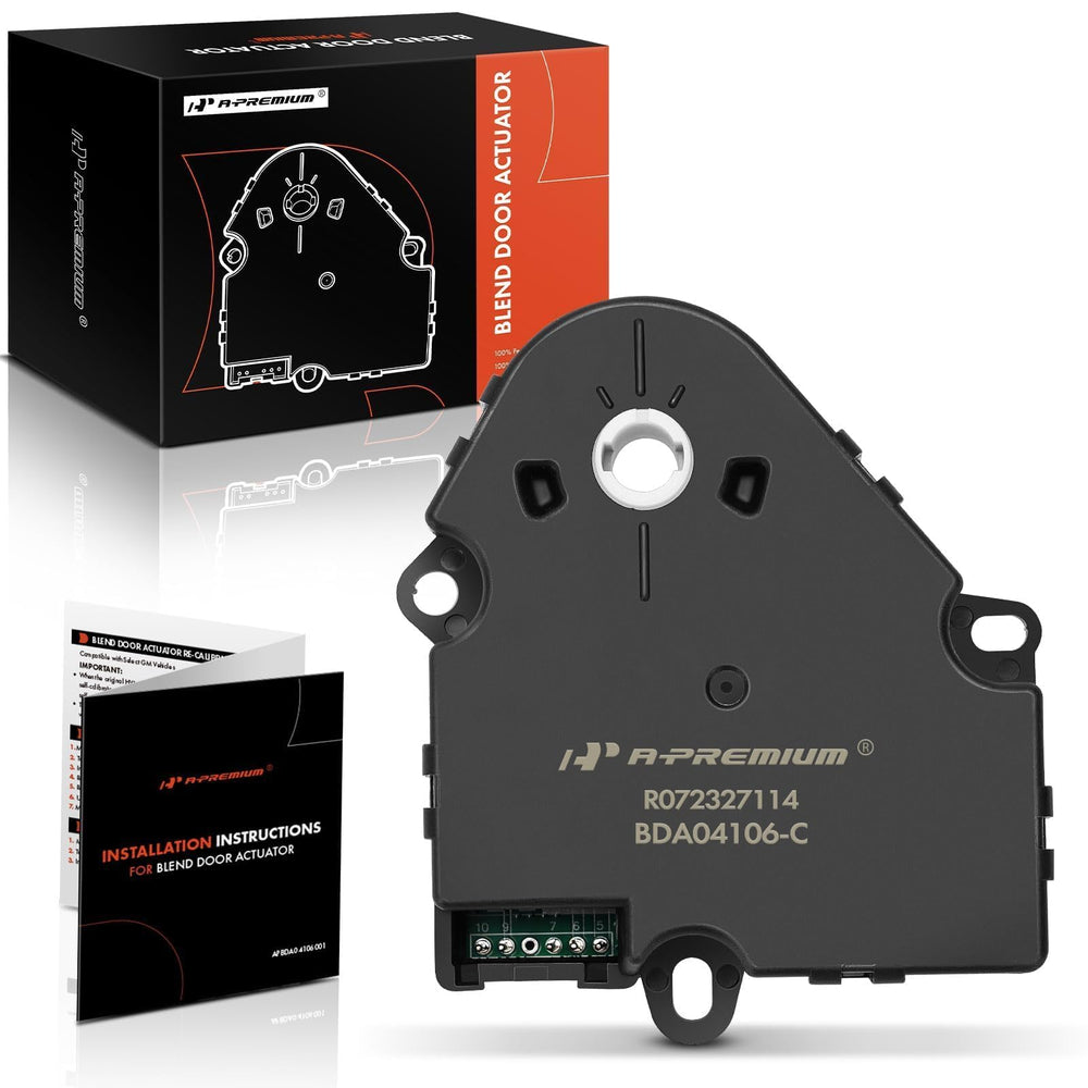A-Premium front view of both actuators showing fitment and quiet operation