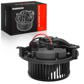 A-Premium front assembly view showing complete blower unit and easy replacement benefit