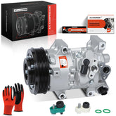 A-Premium front view of complete compressor showing robust construction and fit