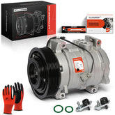 A-Premium front view compressor showing robust construction and direct-fit benefit
