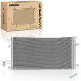 A-Premium front view condenser showing complete replacement and fit
