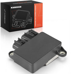 A-Premium front view of cooling fan control module showing compact design and reliability