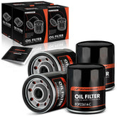 A-Premium front view of four filters showing compact pack and ready-to-install convenience