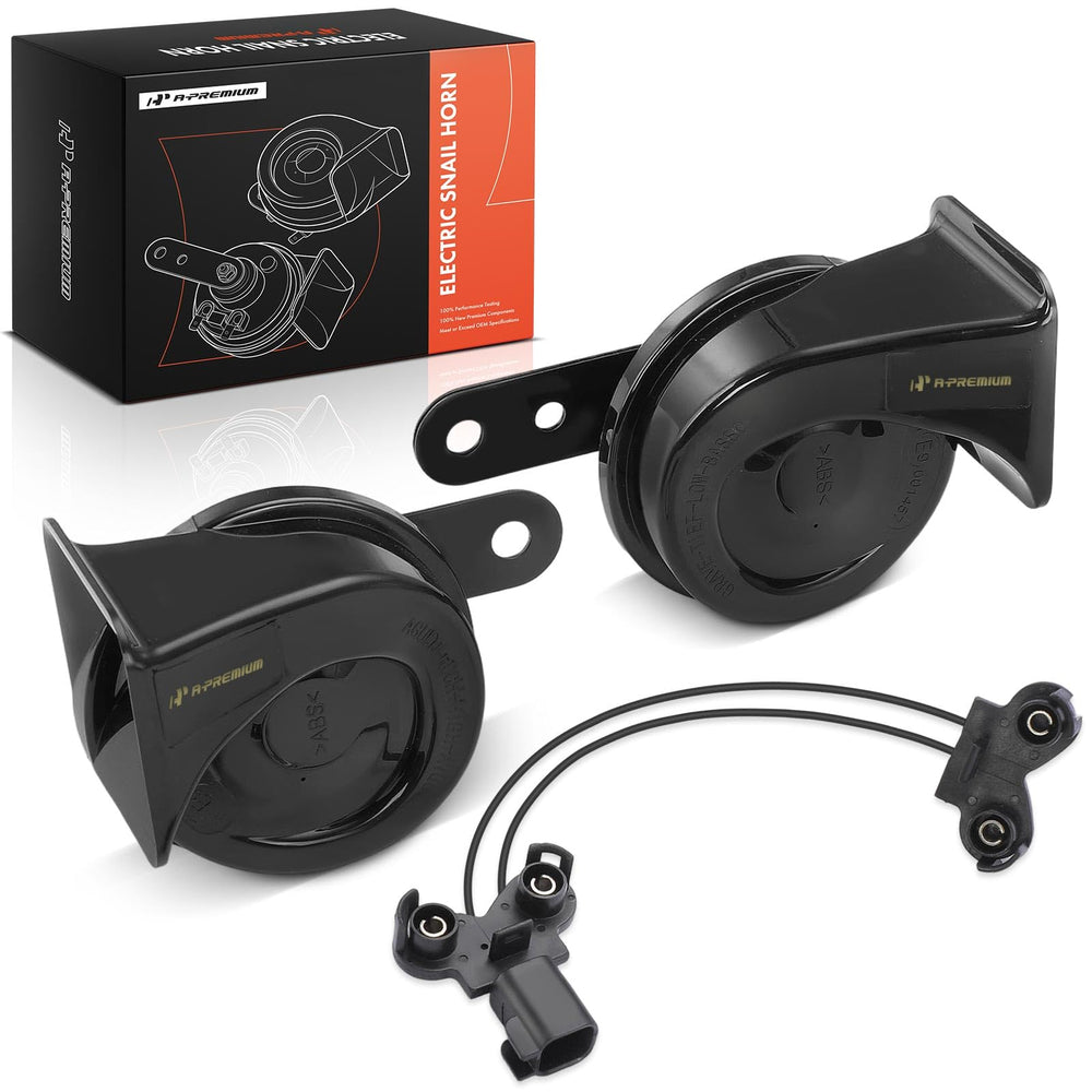 A-Premium front view pair showing horn shape and clear fit