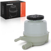 A-Premium front view reservoir with cap showing OE-style fit