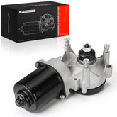 A-Premium front wiper motor front view showing durable housing and direct-fit benefit